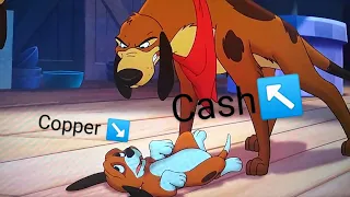 Cash snaps at Copper - The Fox and The Hound 2