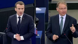 Philippe LAMBERTS (Greens/EFA, BE) VS Emmanuel Macron