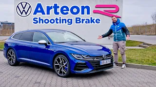 VW Arteon R Shooting Brake 2022 – Der coole "Designkombi" mit Bums! Test / Fahrbericht / Deutsch!