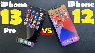 iPhone 12 vs iPhone 13 Pro - speed test. Тест производительности
