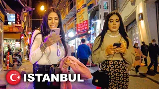 🇹🇷 Nightlife District Istiklal Street Turkey | Istanbul 2021 [4k]