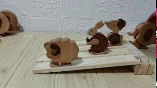 Traditional craft wooden toys