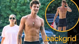 Shawn Mendes is wished a happy birthday while hiking with Dr. Jocelyn in Los Angeles