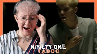 NINETY ONE - Taboo (ft. Ирина Кайратовна) [Audio Visual] REACTION (french)