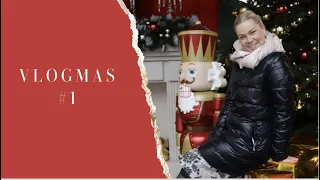 VLOGMAS # 1 🍩Зима в городе 🍩 Что едим🍩 Что купила на Черной пятнице🍩