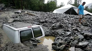 California Mudslide Leaves 2,500 Stranded