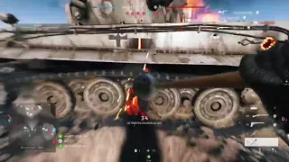 Battlefield V - Tiger Tank gets absolutely destroyed