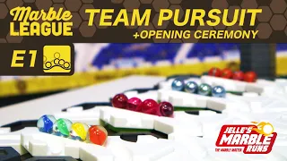 Marble League 2023 OPENING CEREMONY + E1: Team Pursuit 🐝