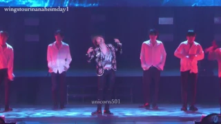 170401 BTS Anaheim day1 JIMIN solo LIE