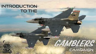 DCS World F-16C: The Gamblers campaign introduction with John 'Rain' Waters