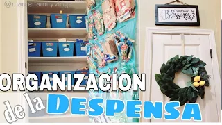 ORGANIZACION DE  LA DESPENSA/Alacena| Video de Depuracion de la cocina / LIMPIA CONMIGO🌻🍋