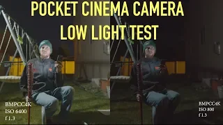 How good is the low light on BMPCC4K?