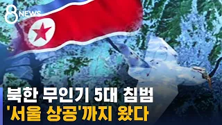 북한 무인기 5대, 우리 영공 침범…'서울 상공'까지 왔다 / SBS