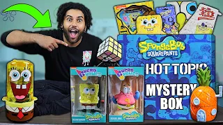 I Cleared Out An Entire HOT TOPIC Of EVERY SPONGEBOB SQUAREPANTS PRODUCTS That They Had In Stock...