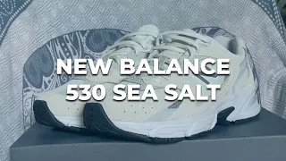 UNBOXING NEW BALANCE (NB) 530 SEA SALT MODEL | HYPE