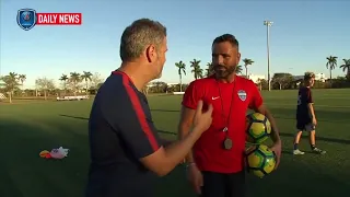 Visit of the PSG Academy Technical Director in Miami