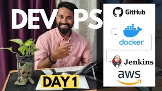 Deploying Live Project on AWS as DevOps Engineer // DevOps Bootcamp Day 1 (Hindi)