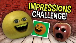 Annoying Orange - The Impressions Challenge!