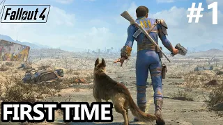 FALLOUT for the FIRST TIME! | LETS PLAY: Fallout 4 BLIND