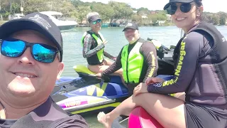 Volta a Ilha de Floripa de Jet Ski - Bóóra.. Navegar ?!..   - Parte 1