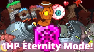 This Unknown Item Makes Eternity Mode... EASY? Terraria Fargo's Mod 1HP Eternity Mode Playthrough #4