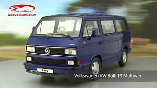 ck-modelcars-video: Volkswagen VW Bulli T3 Multivan Last Edition 1992 KK-Scale