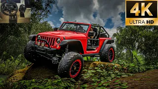 Jeep Trailcat - Offroading | Forza Horizon 5 | Logitech g923 gameplay