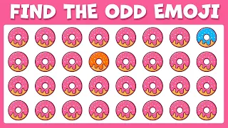 HOW SHARP ARE YOUR EYES #3 l Find The Odd Emoji l Emoji Puzzle | Easy to Hard Puzzles