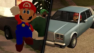 What If Mario 64 was in GTA San Andreas