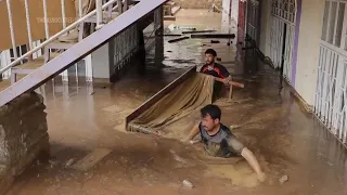 Flash floods due to unusually heavy seasonal rains kill dozens in Afghanistan