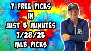 MLB Best Bets for Today Picks & Predictions Friday 7/28/23 | 7 Picks in 5 Minutes