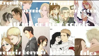 Attack on titan couple || sugar crash