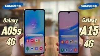 Samsung galaxy A05s 4G vs Samsung galaxy A15 4G ⚡ mana yang terbaik?