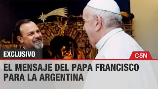 EXCLUSIVO | La CARTA que el PAPA FRANCISCO le envió a Gustavo SYLVESTRE