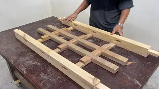 Amazing Ingenious Skills Woodworking of The Carpenters - Luxury Coffee Table Design Ideas