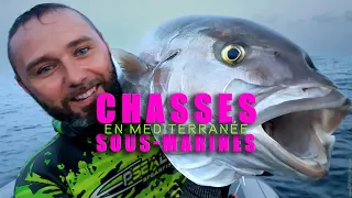 CHASSES SOUS-MARINES EN MEDITERRANÉE