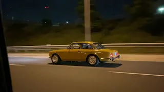 Night Drive in a 1970 1750 GTV S2 Euro/CDN