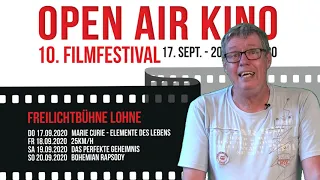 10. Filmfestival - Open Air Kino auf der Freilichtbühne