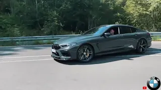 BMW M8 Grancoupe Drift & powerslides