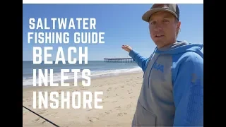 How to Catch Saltwater Fish from Shore, Beach, Inshore with No Boat!