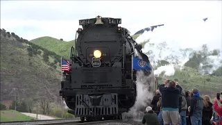 Union Pacific Big Boy 4014 From Evanston, WY to Ogden, UT 2019