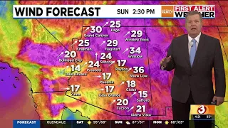 Windy conditions expected for northern Arizona for the weekend