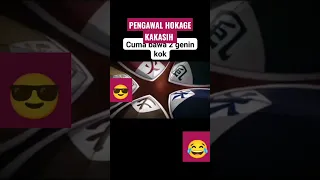 pengawal Hokage kakashi yaitu naruto dan sasuke