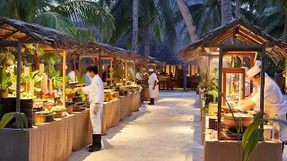 Dining at Gili Lankanfushi Maldives
