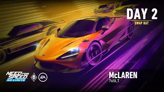 Need For Speed: No Limits | 2020 McLaren 765LT (Crew Trials - Day 2 | Swap Rat) - Powerhaus