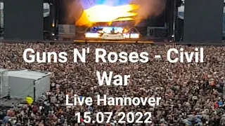 Guns N' Roses - Civil War (Live Hannover 15.07.2022)