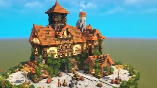 How To Build a Medieval Tavern in Minecraft 1.20