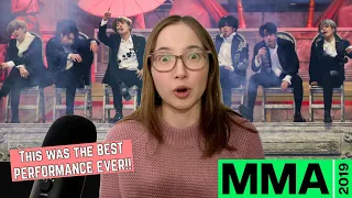 Reacting to "BTS MMA 2019 Performance" for the FIRST TIME - I'M SHOOK!😳🔥| Canadian Reacts