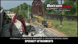 Bottom Line Specialty Attachments - Breaker & Cracker Bridge Demolition