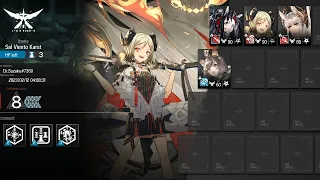 [Arknights] CC#10 Daily Day 10 Risk 8 AFK Strat (Sal Viento Karst)